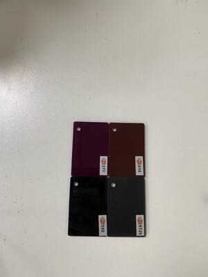 Αγορά Dark Colored Cast Acrylic Sheet 30mm Thick Opaque Panel for Interior Decoration online manufacture