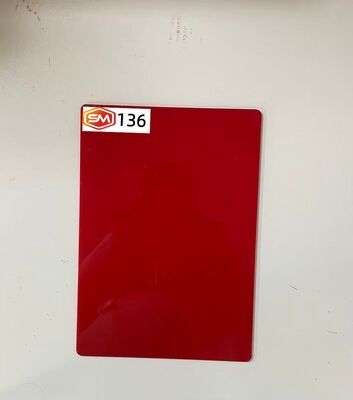 Αγορά Vibrant Red Cast Acrylic Sheet 22mm Thick Panel for Retail Display Fabrication online manufacture