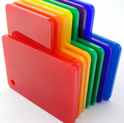 Αγορά 100% Παρθένο Ακρυλικό Φύλλο MMA Ανθεκτικό στην Υπεριώδη Ακτινοβολία και στις Γρατσουνιές, Χρωματιστό, για Προσαρμοσμένα Έργα online manufacture