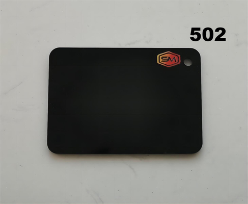 3mm 5mm 6mm Gloss Μαύρο Ακρυλικό φύλλο για διαφημιστικές πινακίδες
