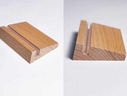 Ακρυλικός κάλυπτης αφίσων με βάση ξύλο