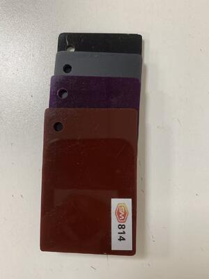 Διαφανές Έγχρωμο Χυτό Ακρυλικό Φύλλο 25mm με Ανθεκτική στις Γρατσουνιές Επιφάνεια