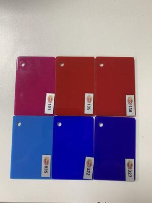 SM Πρεμιούμ Χυτό Ακρυλικό Φύλλο σε Ζωντανά Χρώματα και Σταθερή Απόδοση για Βιομηχανική και Διακοσμητική Χρήση